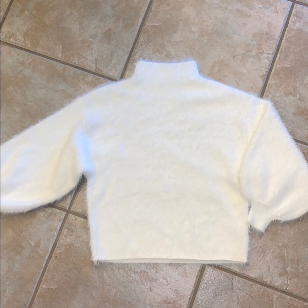 NWOT Line + Dot Fluffy Sweater